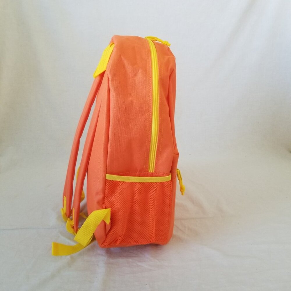 New! Lightweight Orange/Yellow Basic Backpack W/B… - image 6